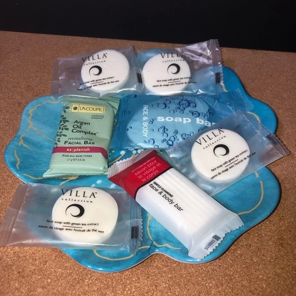 5/$25 Bundle of 7 Sample Size Soaps Travel Size Villa  Lacoupe - Picture 1 of 4